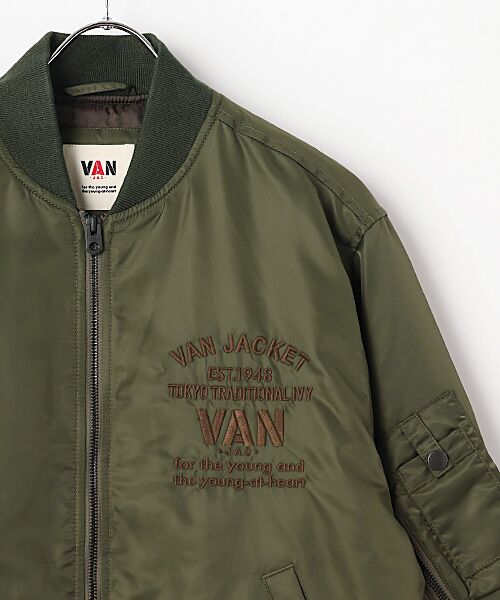 VAN / ヴァン ミリタリージャケット・コート | MA-1＜グラフィック刺繍＞ | 詳細5