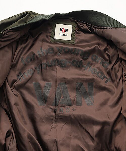 VAN / ヴァン ミリタリージャケット・コート | MA-1＜グラフィック刺繍＞ | 詳細7