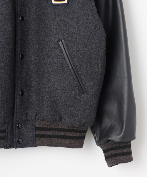VAN / ヴァン レザーブルゾン・ジャケット | スタジアムジャンパー | 詳細3