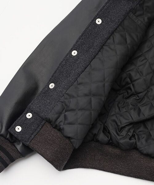 VAN / ヴァン レザーブルゾン・ジャケット | スタジアムジャンパー | 詳細4