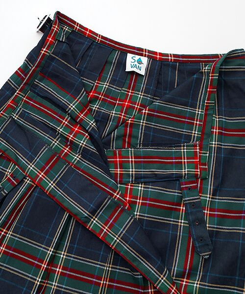 VAN / ヴァン ロング・マキシ丈スカート | ラップスカート ＜VAN×Shower CLUB＞ ＜ウィメンズ＞ | 詳細4