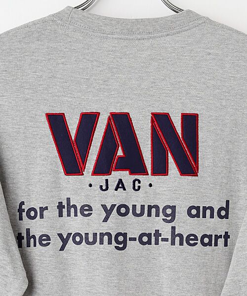 VAN / ヴァン カットソー | ロングスリーブTシャツ＜VANロゴ＞ | 詳細4