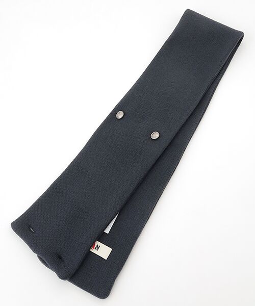 VAN / ヴァン マフラー・ショール・スヌード・ストール | メタルボタンマフラー | 詳細1