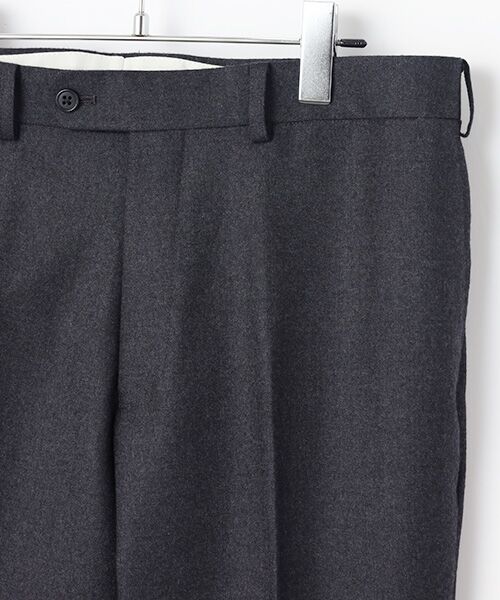 VAN / ヴァン スラックス・ドレスパンツ | サキソニーパンツ<ネオベーシックモデル> | 詳細2