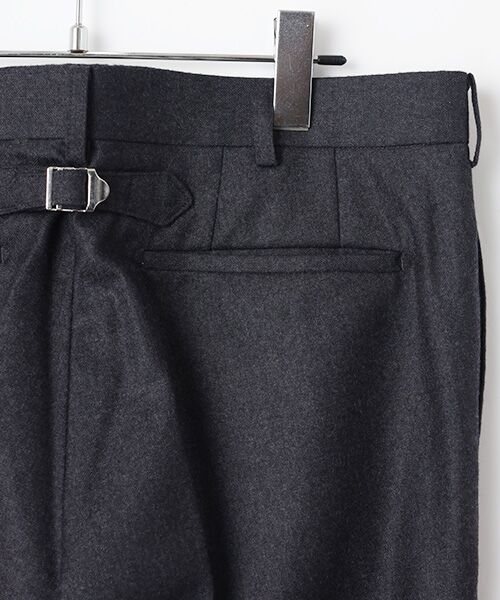 VAN / ヴァン スラックス・ドレスパンツ | サキソニーパンツ<ネオベーシックモデル> | 詳細3