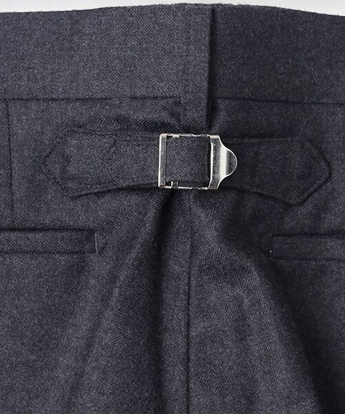 VAN / ヴァン スラックス・ドレスパンツ | サキソニーパンツ<ネオベーシックモデル> | 詳細6