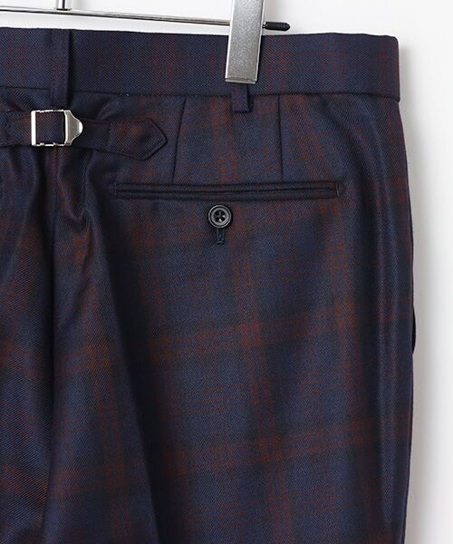 VAN / ヴァン スラックス・ドレスパンツ | タータンチェックパンツ<ウエストイージー> | 詳細3