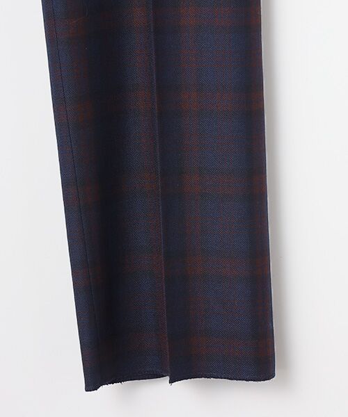 VAN / ヴァン スラックス・ドレスパンツ | タータンチェックパンツ<ウエストイージー> | 詳細4