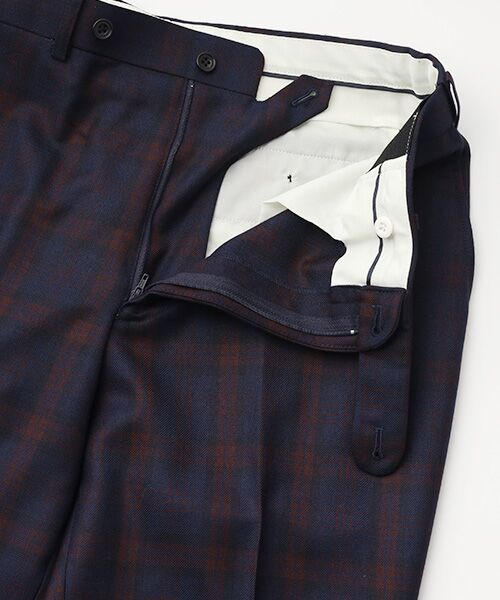 VAN / ヴァン スラックス・ドレスパンツ | タータンチェックパンツ<ウエストイージー> | 詳細5