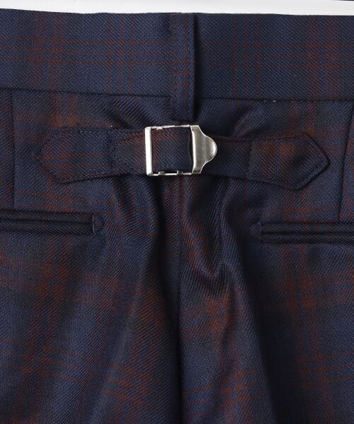 VAN / ヴァン スラックス・ドレスパンツ | タータンチェックパンツ<ウエストイージー> | 詳細6