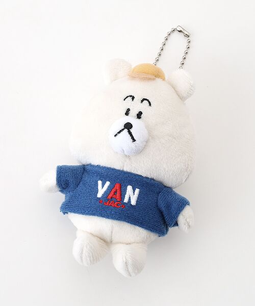 VAN / ヴァン キーホルダー・ストラップ | マスコットキーホルダー＜VANDDY＞（ホワイト）