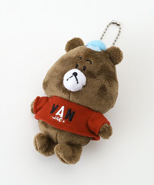VAN / ヴァン キーホルダー・ストラップ | マスコットキーホルダー＜VANDDY＞（ブラウン）