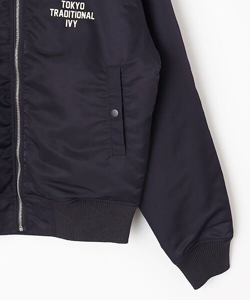 VAN / ヴァン ナイロンジャケット | MA-1＜レーサーグラフィック＞ | 詳細3