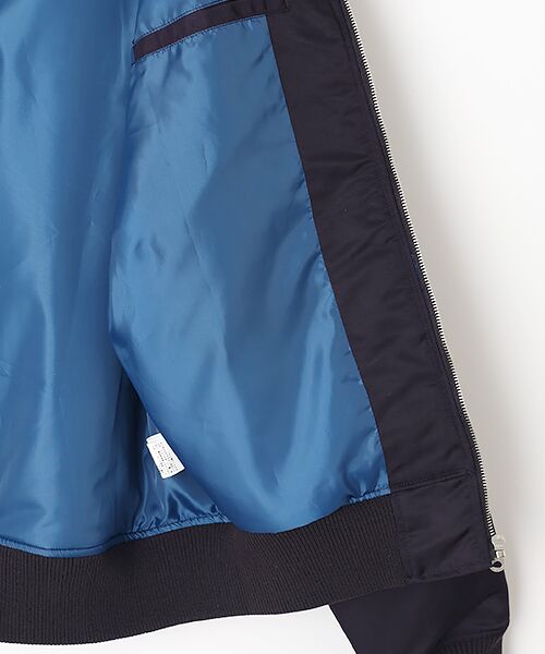 VAN / ヴァン ナイロンジャケット | MA-1＜レーサーグラフィック＞ | 詳細4