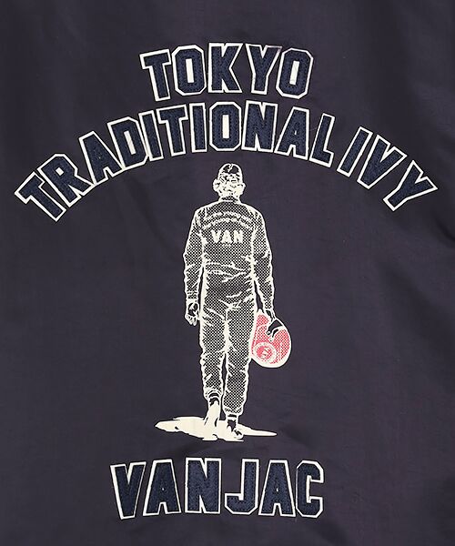 VAN / ヴァン ナイロンジャケット | MA-1＜レーサーグラフィック＞ | 詳細6