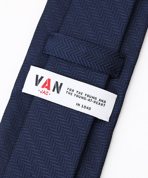 VAN / ヴァン ネクタイ | ネクタイ＜ヘリンボン＞ | 詳細1