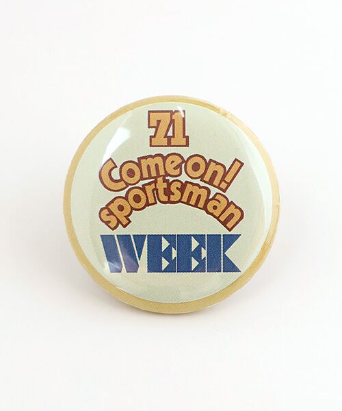 VAN / ヴァン その他雑貨 | 缶バッジ(Come on! sportsman WEEK)