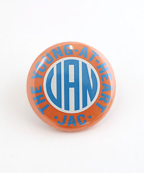 VAN / ヴァン その他雑貨 | 缶バッジ(VANロゴ(オレンジ))