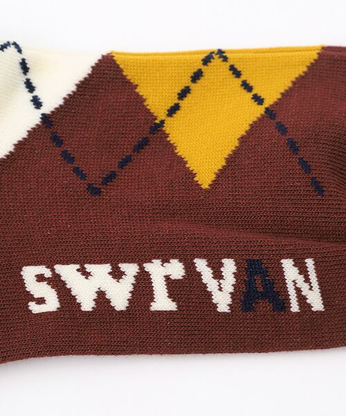 VAN / ヴァン ソックス | ソックス＜アーガイル＞＜ウィメンズ＞ | 詳細3