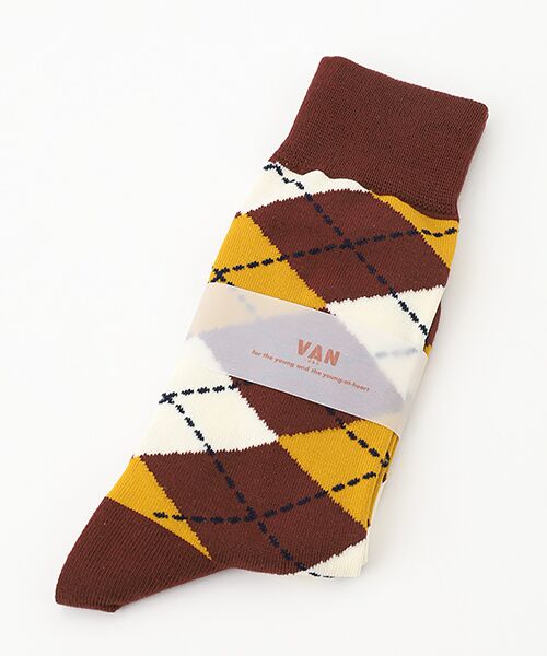 VAN / ヴァン ソックス | ソックス＜アーガイル＞＜ウィメンズ＞ | 詳細4