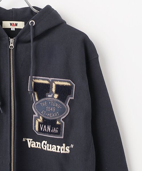 VAN / ヴァン パーカー | ジップアップパーカー＜ヴァンガーズ＞ | 詳細5