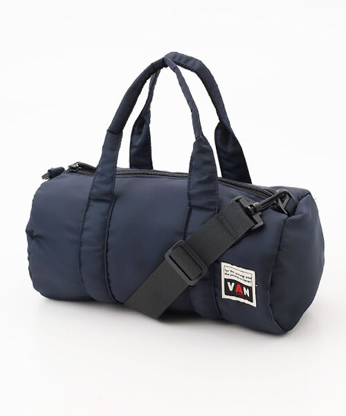 VAN / ヴァン ショルダーバッグ | ドラムバッグ（ネイビー）