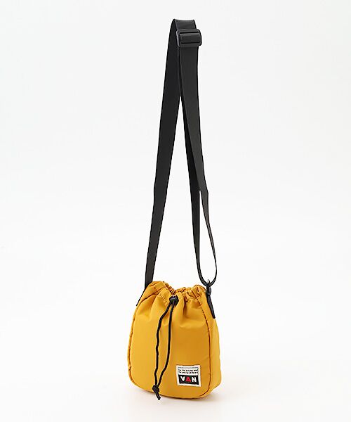VAN / ヴァン ショルダーバッグ | ドローストリングバッグ（イエロー）