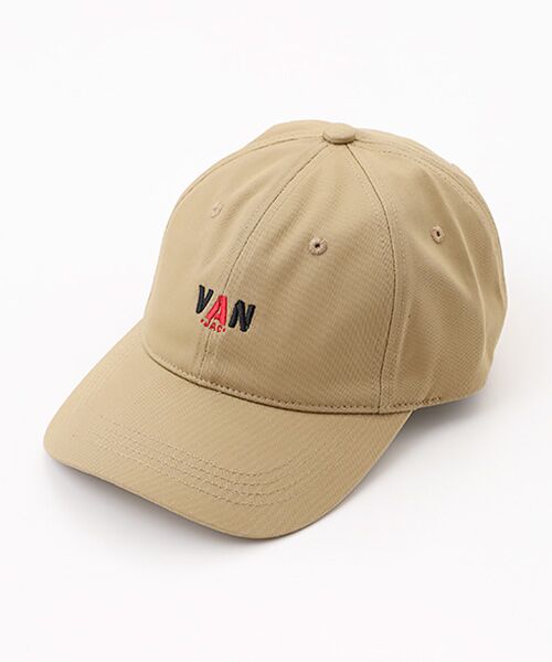 VAN / ヴァン キャップ | キャップ＜VANロゴ刺繍＞（ベージュ）