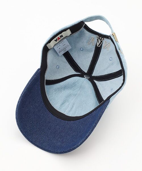 VAN / ヴァン キャップ | デニムキャップ＜ワッペン＞ | 詳細3