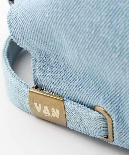 VAN / ヴァン キャップ | デニムキャップ＜ワッペン＞ | 詳細4