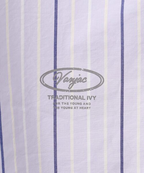 VAN / ヴァン シャツ・ブラウス | ショートBDシャツ＜ブロードストライプ＞ | 詳細4