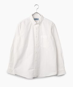 VAN / ヴァン シャツ・ブラウス | ショートBDシャツ＜手書き風刺繍＞