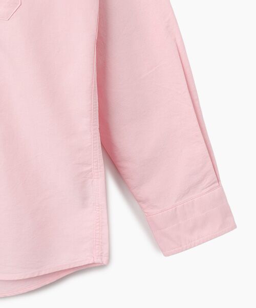 VAN / ヴァン シャツ・ブラウス | ショートBDシャツ＜手書き風刺繍＞ | 詳細5