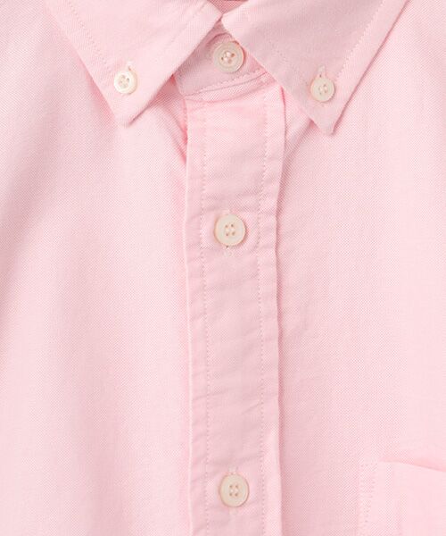 VAN / ヴァン シャツ・ブラウス | ショートBDシャツ＜手書き風刺繍＞ | 詳細6