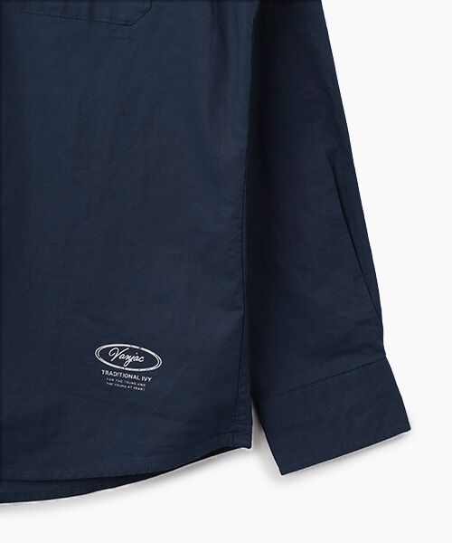 VAN / ヴァン シャツ・ブラウス | ショートBDシャツ＜綿麻＞ | 詳細4