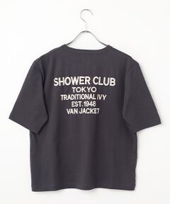 VAN / ヴァン Tシャツ | Tシャツ ＜発泡プリント＞ ＜ウィメンズ＞ ＜VAN×Shower CLUB＞