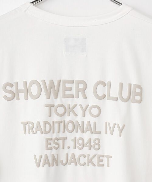 VAN / ヴァン Tシャツ | Tシャツ ＜発泡プリント＞ ＜ウィメンズ＞ ＜VAN×Shower CLUB＞ | 詳細2