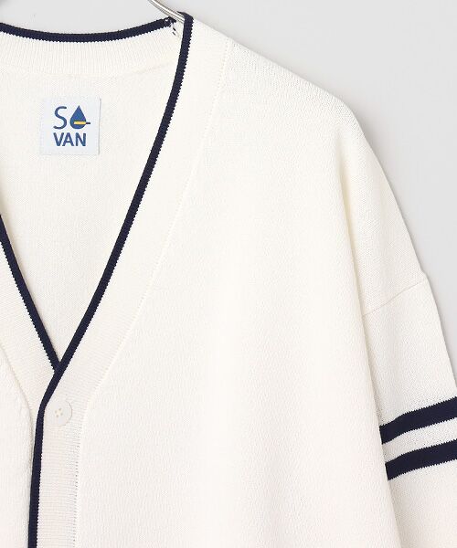 VAN / ヴァン カーディガン・ボレロ | ぺーパーニットカーディガン ＜VAN×Shower CLUB＞ ＜ウィメンズ＞ | 詳細2