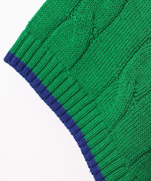 VAN / ヴァン ニット・セーター | ケーブル半袖ニット ＜VAN×Shower CLUB＞ ＜ウィメンズ＞ | 詳細5