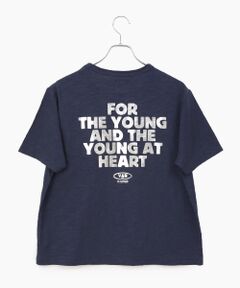 VAN / ヴァン Tシャツ | スラブTシャツ ＜箔プリント＞ ＜VAN×Shower CLUB＞ ＜ウィメンズ＞