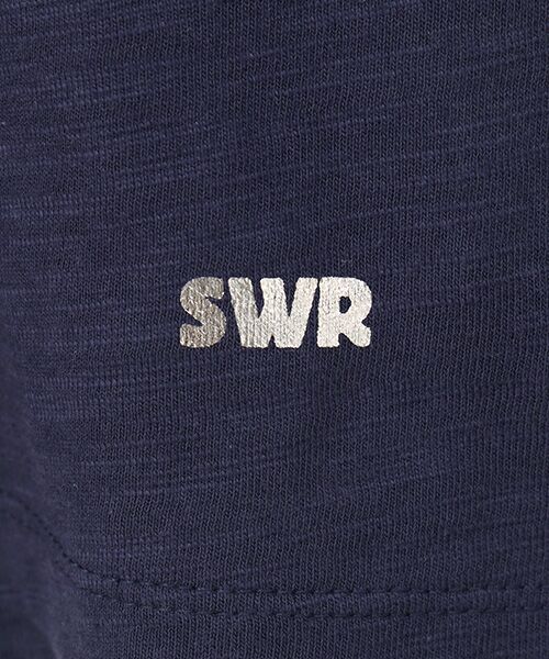 VAN / ヴァン Tシャツ | スラブTシャツ ＜箔プリント＞ ＜VAN×Shower CLUB＞ ＜ウィメンズ＞ | 詳細7