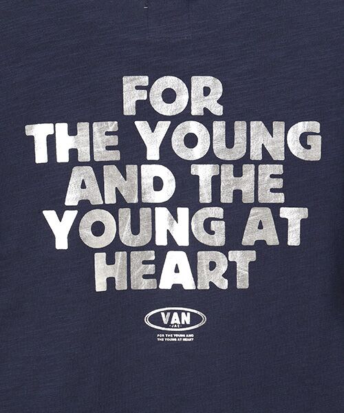 VAN / ヴァン Tシャツ | スラブTシャツ ＜箔プリント＞ ＜VAN×Shower CLUB＞ ＜ウィメンズ＞ | 詳細8