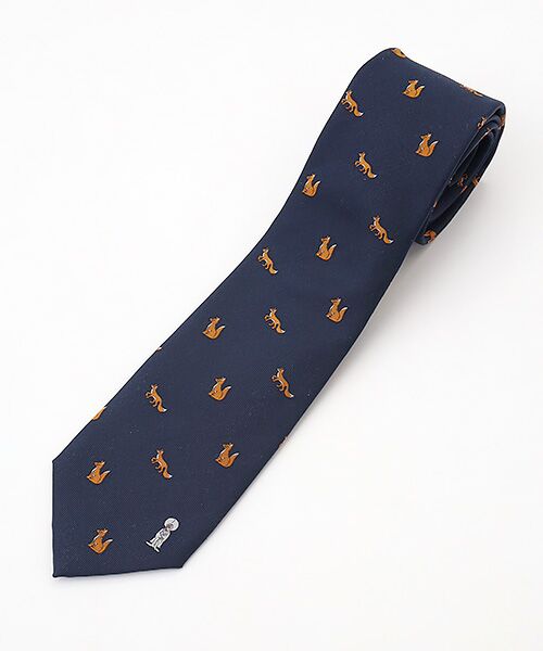 VAN / ヴァン ネクタイ | ジョークタイ＜狐の嫁入り＞（ネイビー）