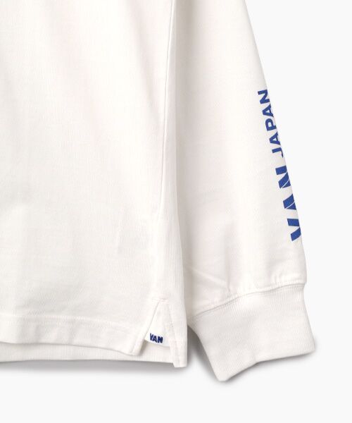 VAN / ヴァン カットソー | ロングスリーブTシャツ＜バックロゴ＞ | 詳細3