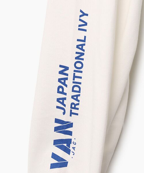 VAN / ヴァン カットソー | ロングスリーブTシャツ＜バックロゴ＞ | 詳細5