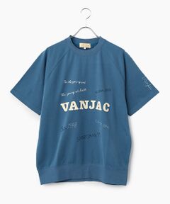 VAN / ヴァン スウェット | 半袖トレーナー＜刺繍＞＜ミニ裏毛＞