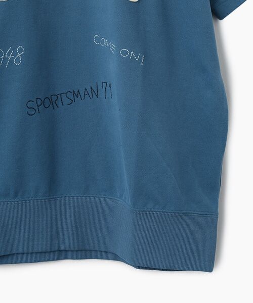 VAN / ヴァン スウェット | 半袖トレーナー＜刺繍＞＜ミニ裏毛＞ | 詳細3