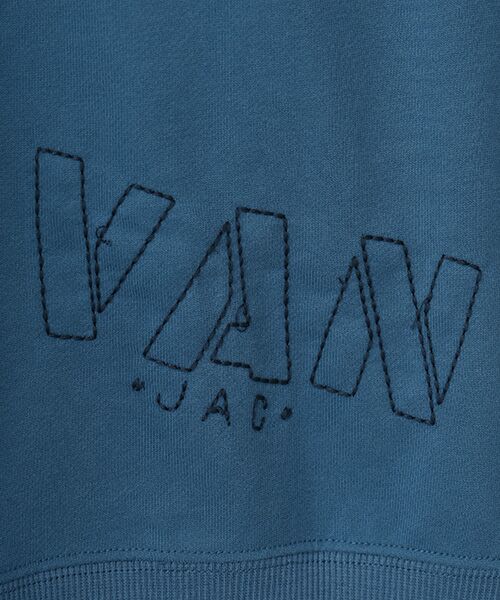 VAN / ヴァン スウェット | 半袖トレーナー＜刺繍＞＜ミニ裏毛＞ | 詳細7