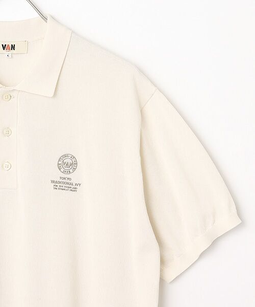 VAN / ヴァン ポロシャツ | ニットポロシャツ | 詳細2