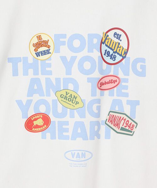 VAN / ヴァン Tシャツ | プリントTシャツ＜ワッペンプリント＞ | 詳細6